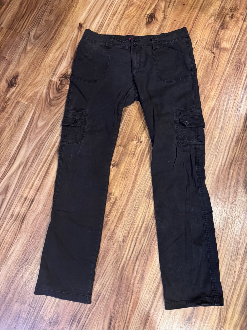 UNIONBAY Black Cargo Pants with Utility Pockets